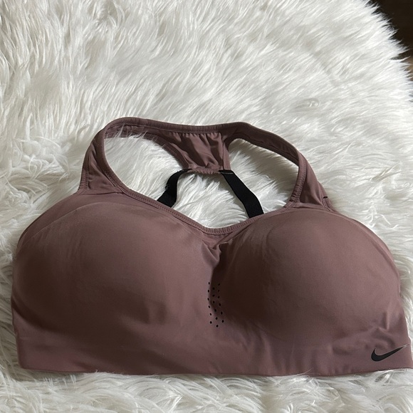 Nike Alpha Women's High-Support Padded Keyhole Women's Bra Sports Bra Size M - Picture 2 of 8